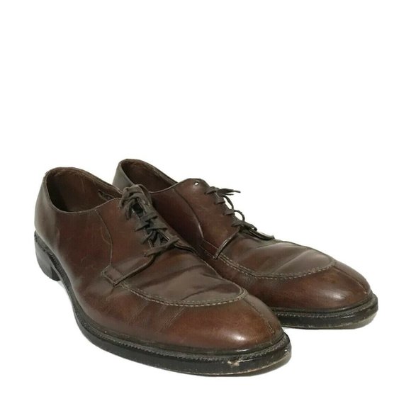Allen Edmonds Ostenso Lace Up Derby Dress Shoes - Picture 7 of 8